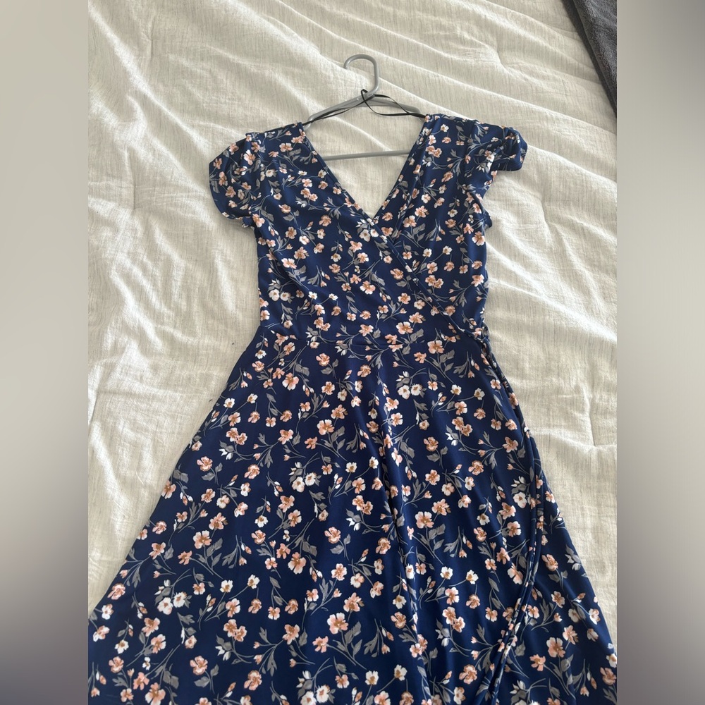Pink and blue women’s XS dress